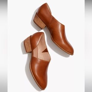Madewell Lucie Leather Mule Booties